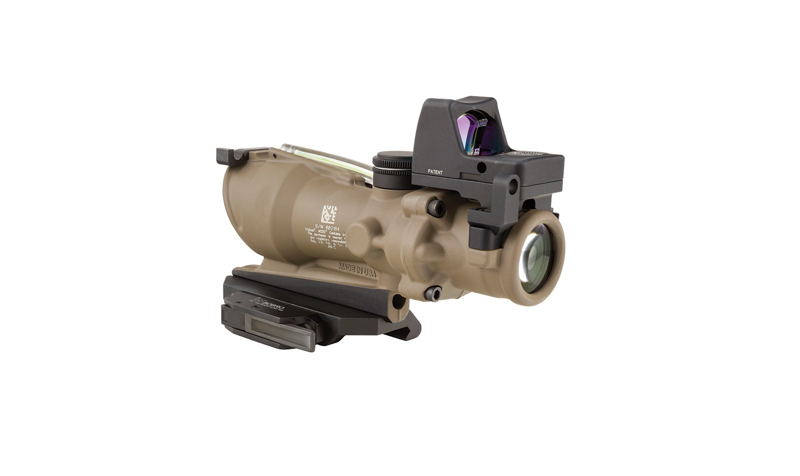 Trijicon ACOG® 4x32 BAC Riflescope with Trijicon RMR® -5.56 BDC | Trijicon®