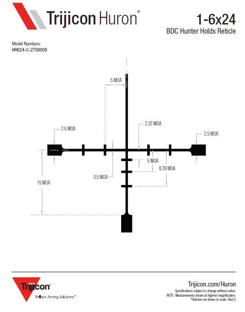 Download Huron Reticle Dimensions