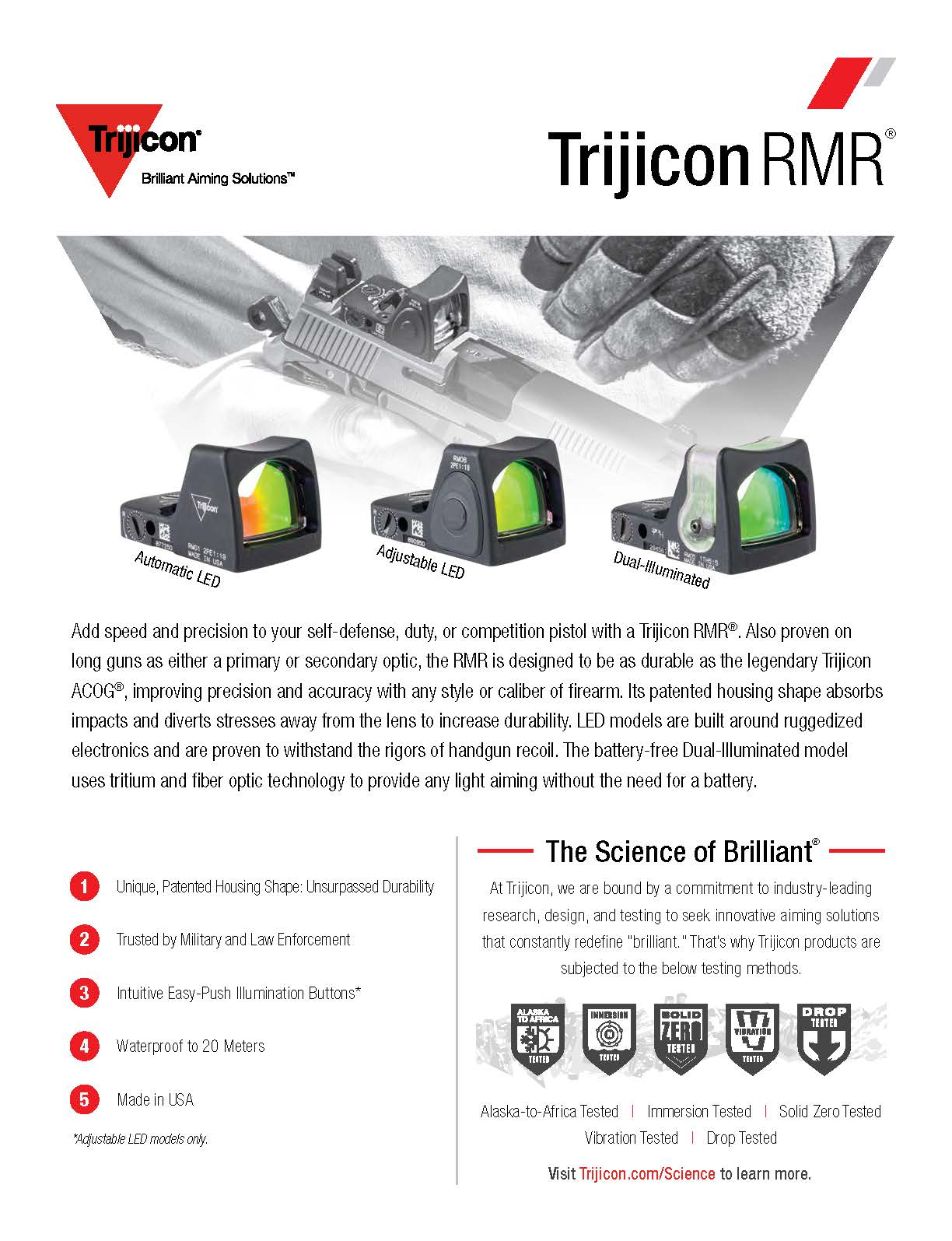 Download RMR Spec Sheet