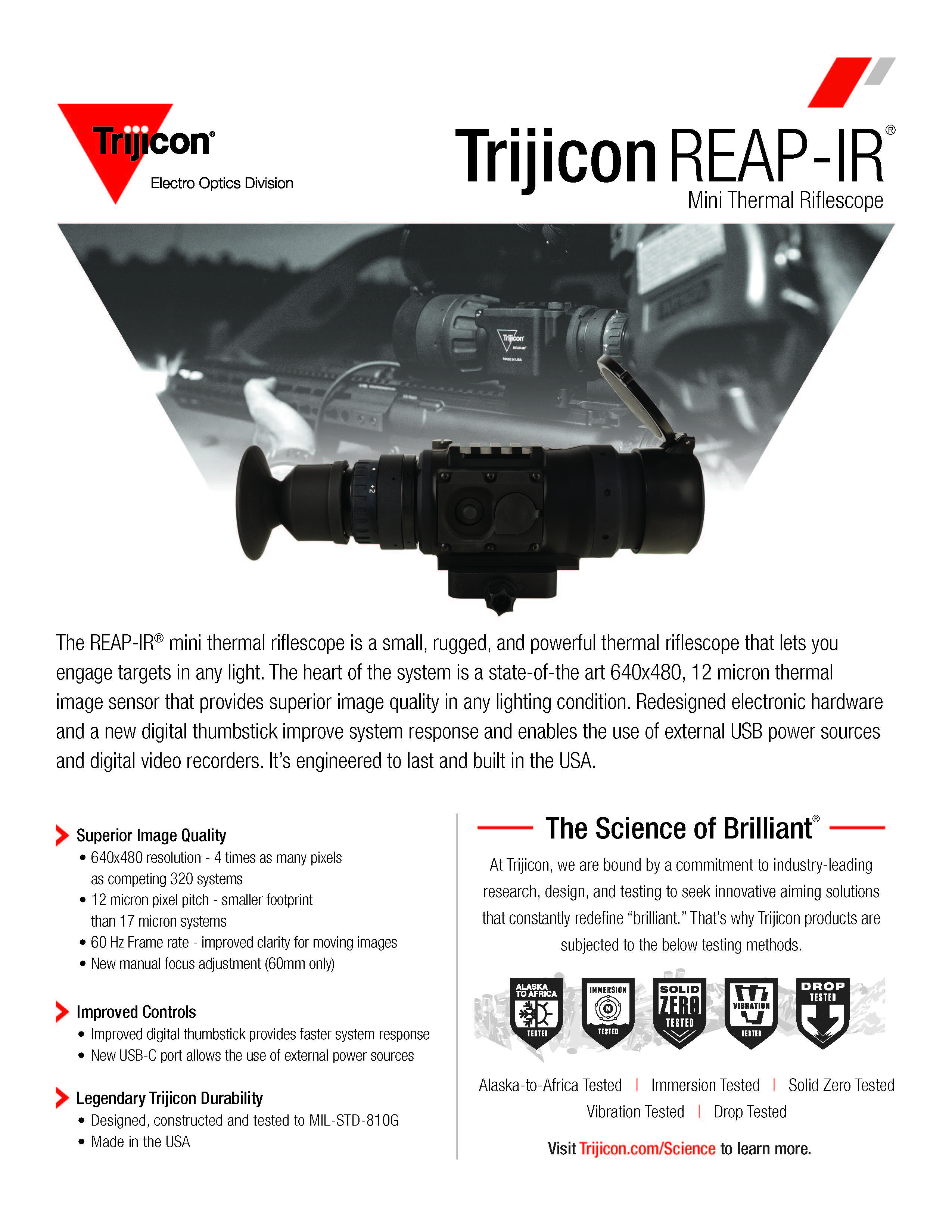Download REAP-IR Spec Sheet