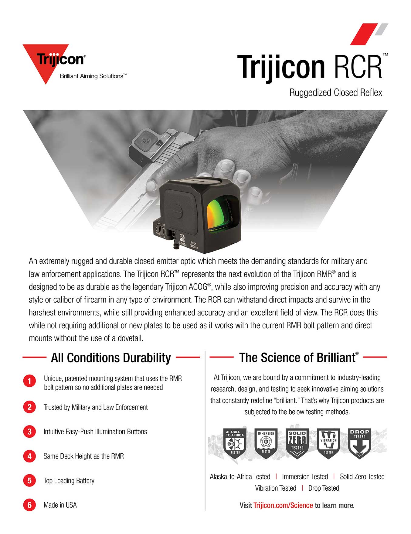 Download RCR Spec Sheet